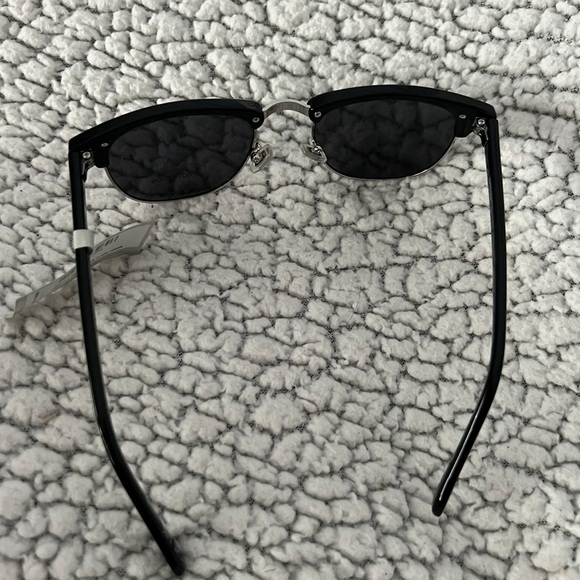 NEW FOSSIL MENS NAVIGATOR BLACK SUNGLASSES - Picture 3 of 7